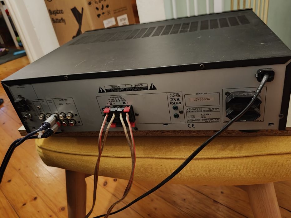 Kenwood KR-A3080 + Unitra Tonsil zestaw stereo