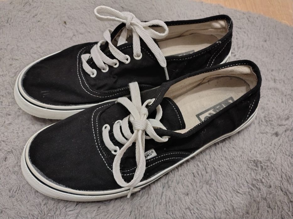 Vansy trampki czarne