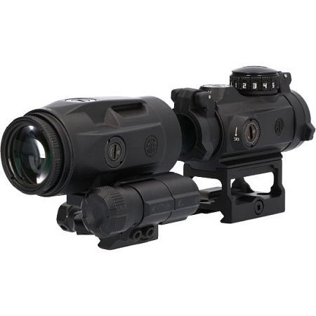 Комплект SIG OPTICS каліматор ROMEO-MSR 2 моа та магніфер JULIET3-MIC