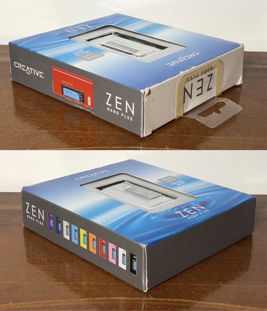 Kompletny topowy odtwarzacz MP3 Creative ZEN Nano Plus 512 MB radio !!
