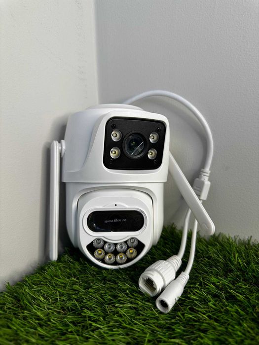 Бездротова камера відеоспостереження Solar ICSEE WIFI вулична 8МП