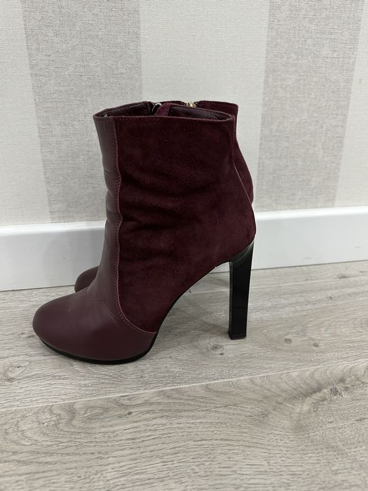 Ботильйони демісезон, чоботи натуральна шкіра