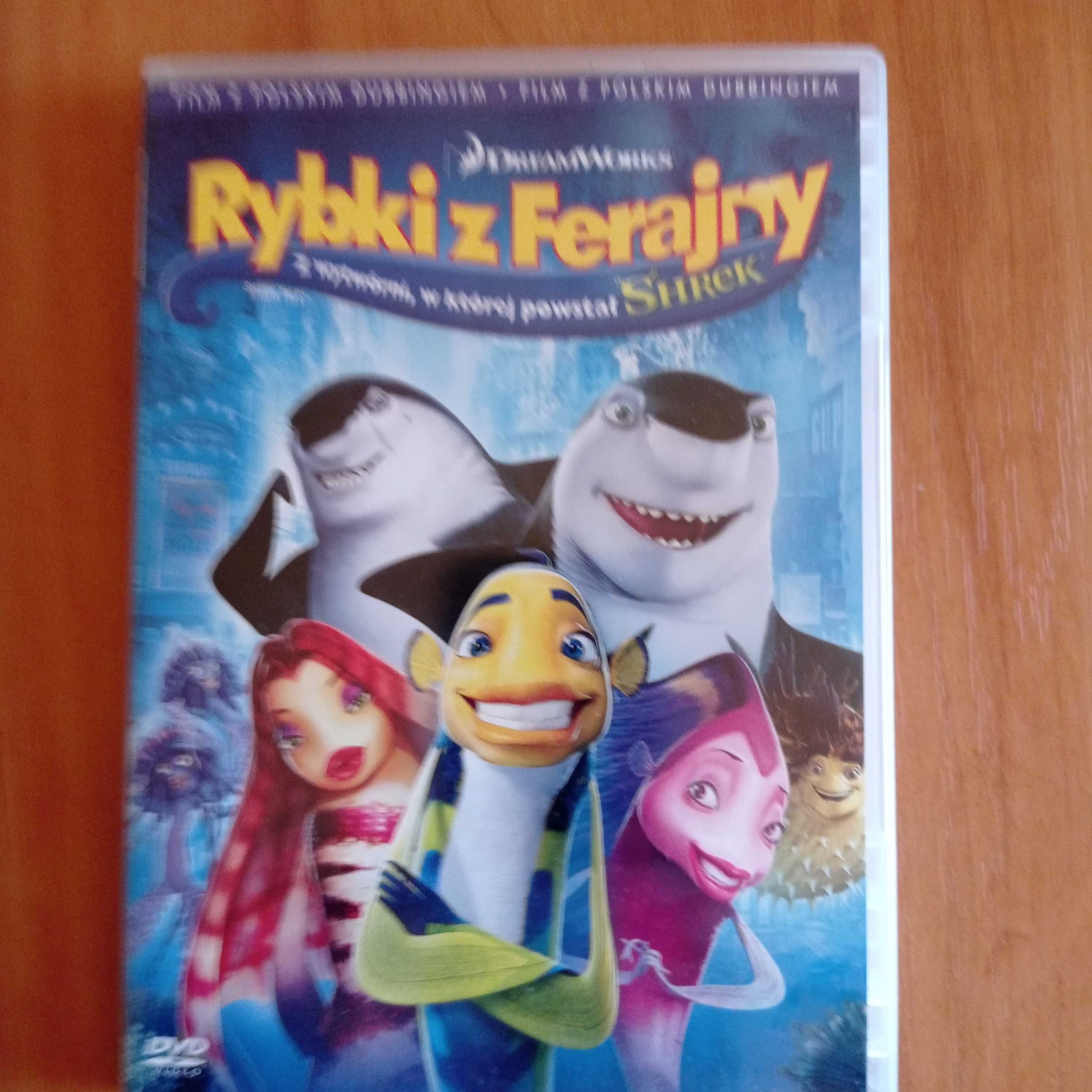 Rybki z ferajny film płyta DVD Shark Tale Vicky Jenson