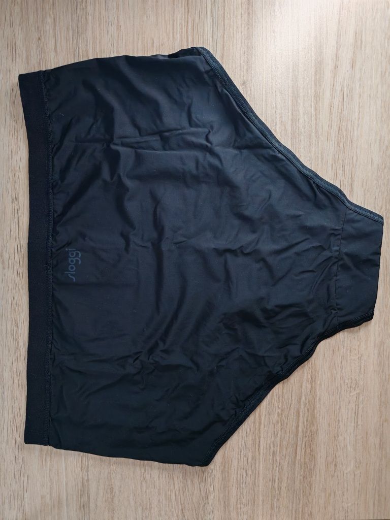 Nowe 2 pary majtek Sloggi Wow Comfort Black High Waist Full Support