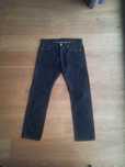 Granatowe męskie jeansy h&m