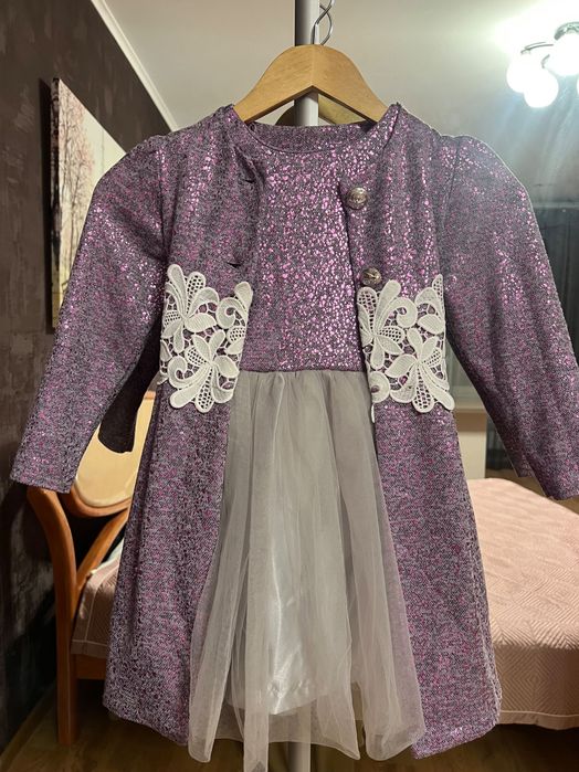 Сукня та кардиган для дівчинки!