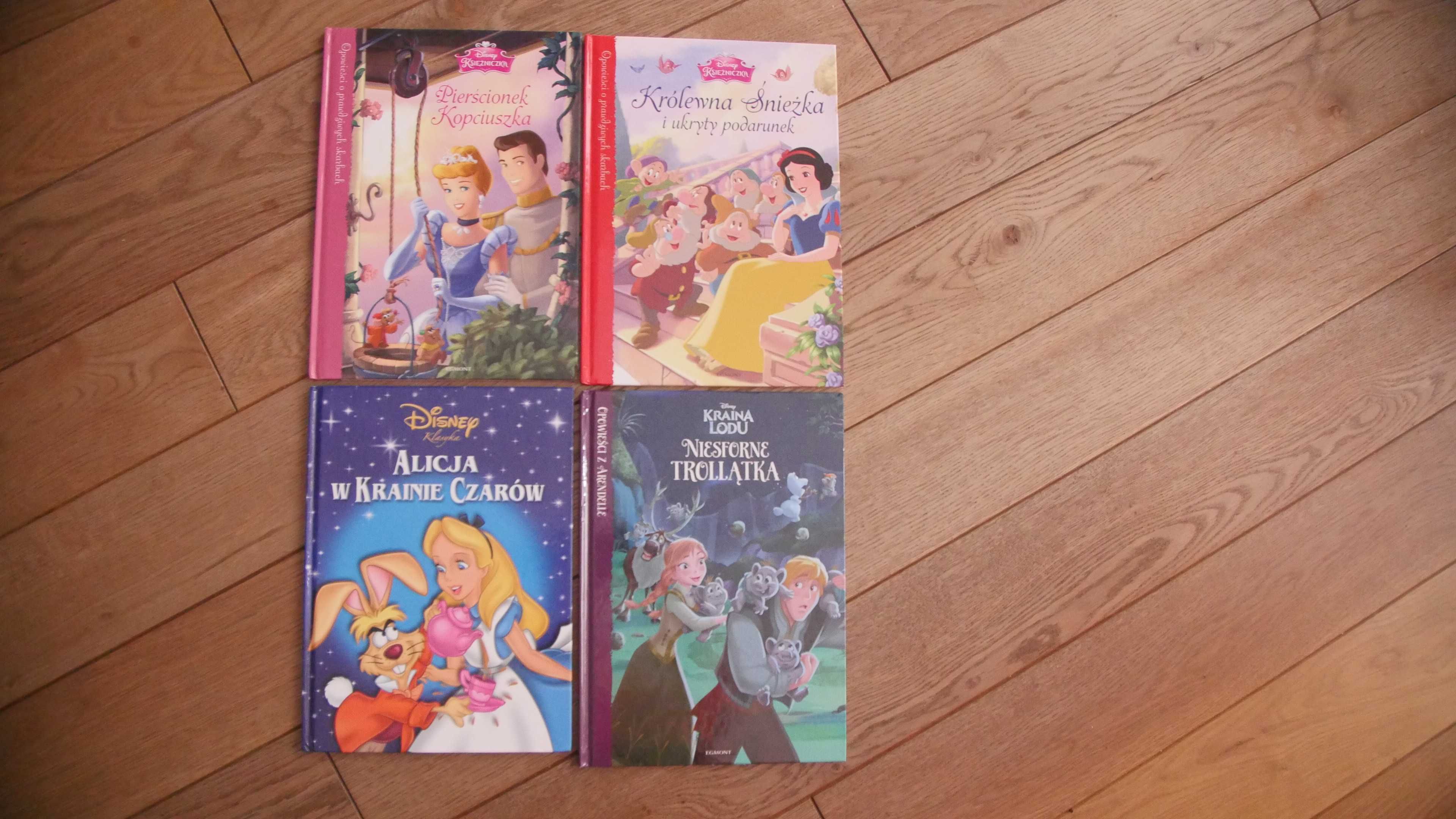 Książki dla Małych i Dużych Kraina Lodu Królewna Śnieżka Disney 8 szt.