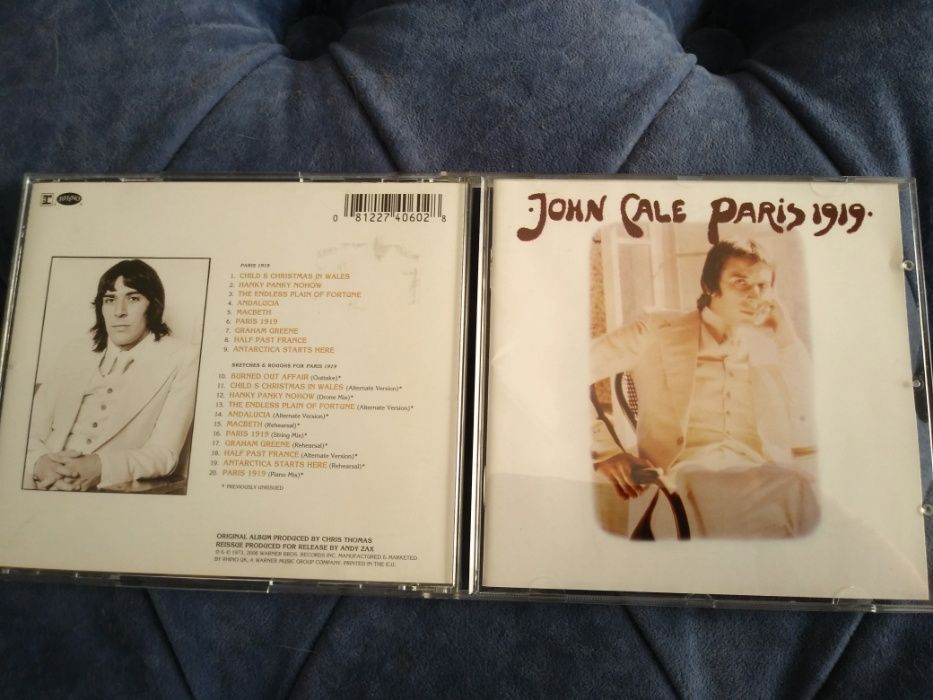 JOHN CALE – Paris 1919 - płyta CD - wyd.angielskie z 2006 Reprise Rec