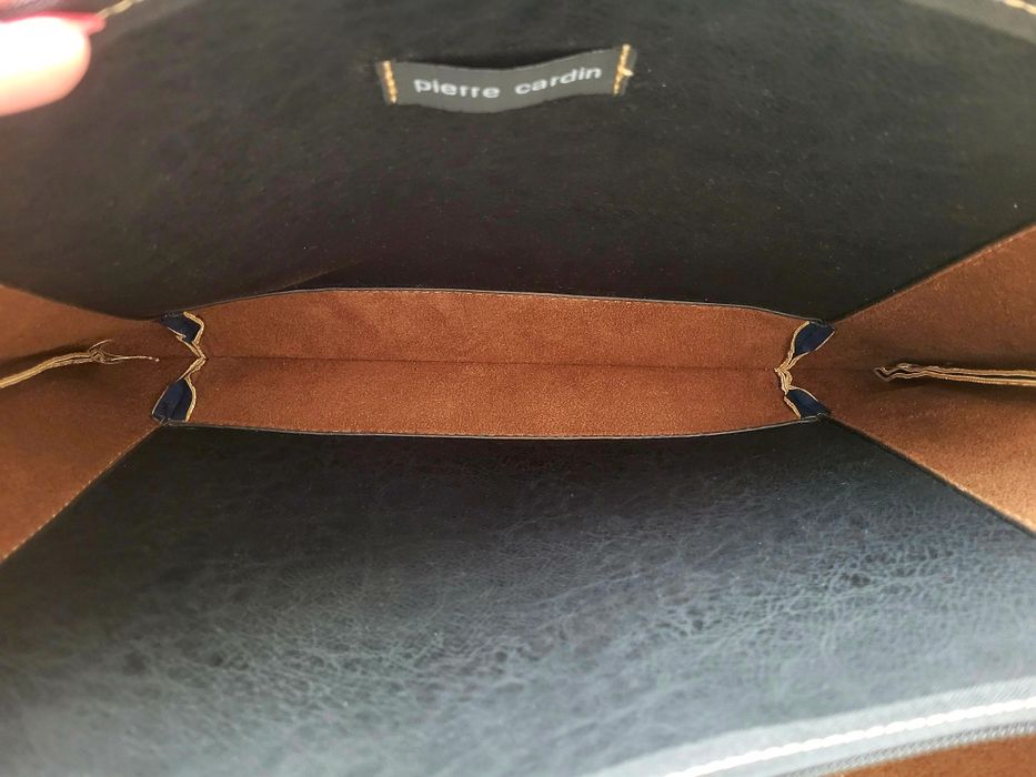 Pierre Cardin, torebka, torba, shopper, shopperka, A4, czarna