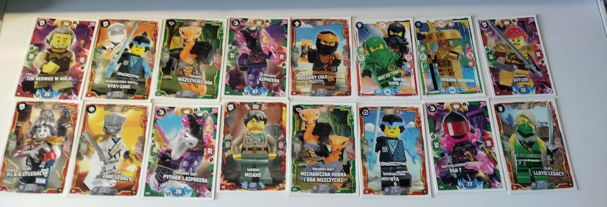 Karty LEGO ninjago