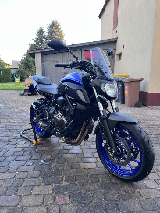 Yamaha MT 07 A2 Pełna moc