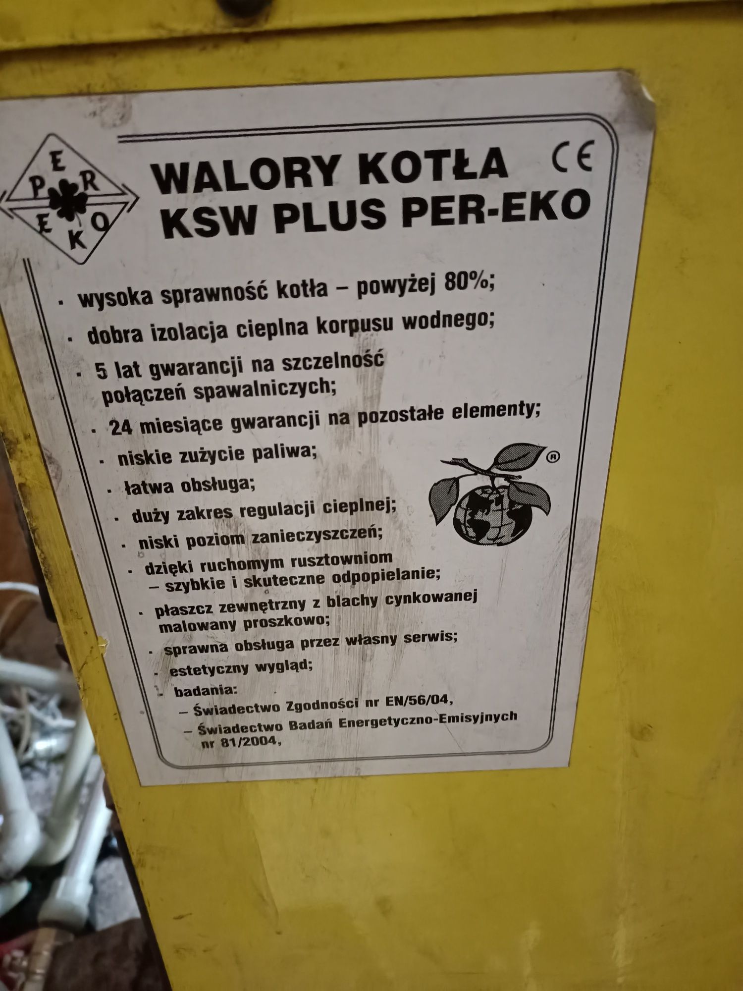 Kocioł, piec na drewno