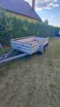 Przyczepa Heinemann 3x1.55 m dmc 2000 pod mini koparkę