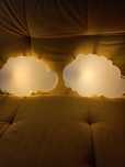 Luz nuvem, do ikea ,como novo conjunto  20€