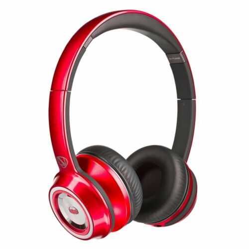 СКИДКА! Наушники Monster NCredible NTune Beats Проводные Красные