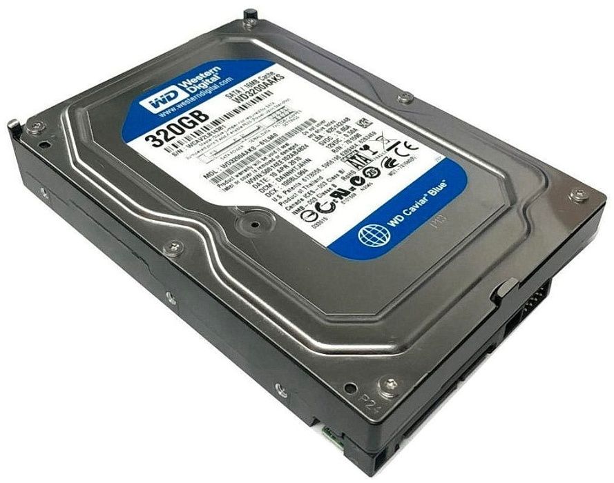 Жесткий диск (HDD) Western Digital WD3200AAKS WD Blue, 3.5", SATA 3Gb/