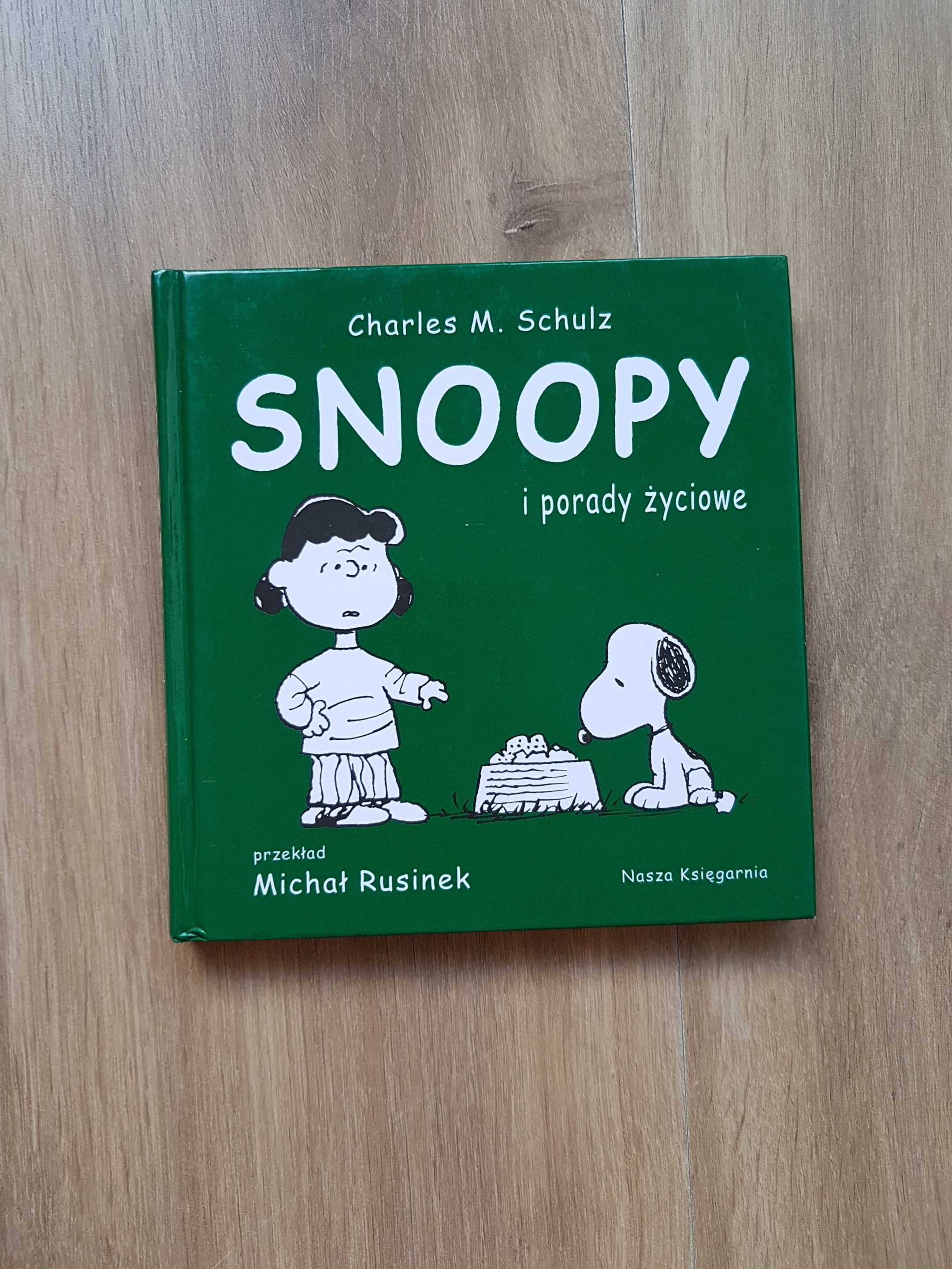 SNOOPY i porady życiowe Charles M. Schulz Fistaszki Nasza Księgarnia