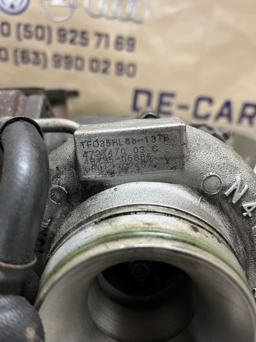 Турбіна n47d20a 2.0d BMW