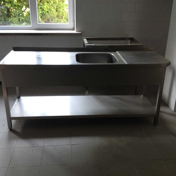 zlew gastronomiczny 1950x700x850