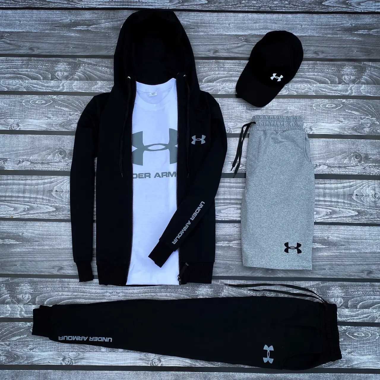 Спортивный костюм мужской Under Armour Кофта + Штаны весенний осенний