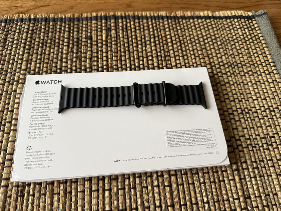 Pasek Apple Watch Ultra - Black Ocean - orginalny !