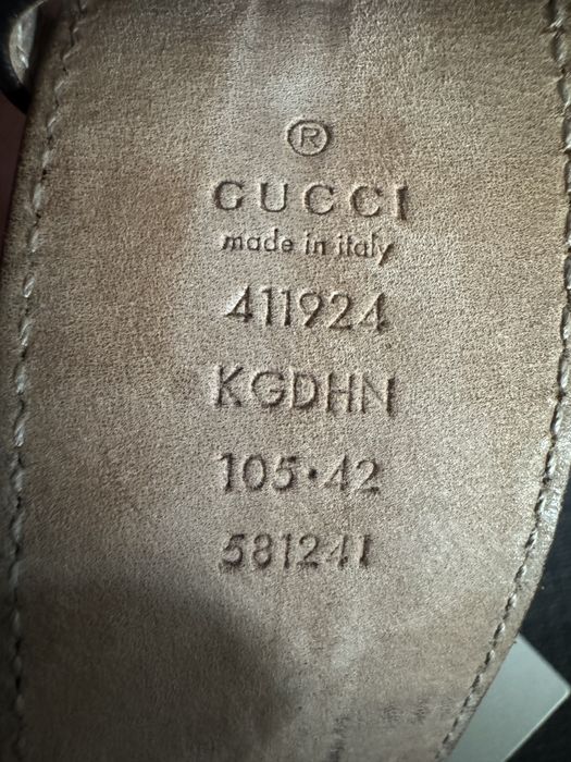 Pasek Gucci Supreme 105cm