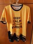 T-shirt kibica Robert Kubicy testy F1 Renault R.S.17 "Keep Calm..."