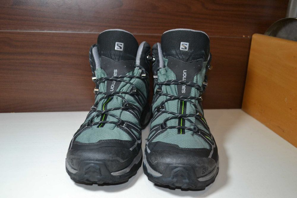 salomon x ultra mid gtx 46.5р ботинки кожаные тактические с мембраной