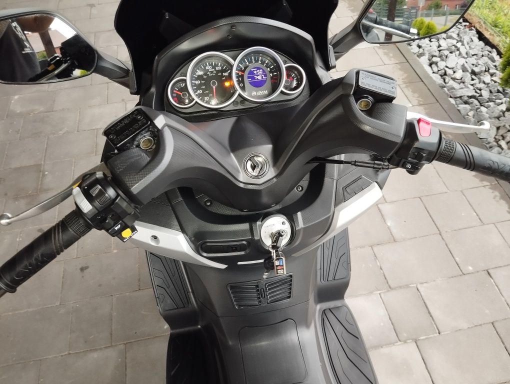 Sym gts yoymax 125 ABS start stop 2015 niski przebieg transport pod do
