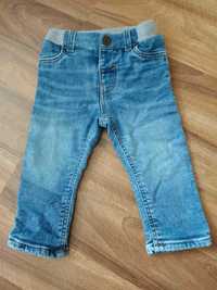 Spodnie jeans 74 h&m