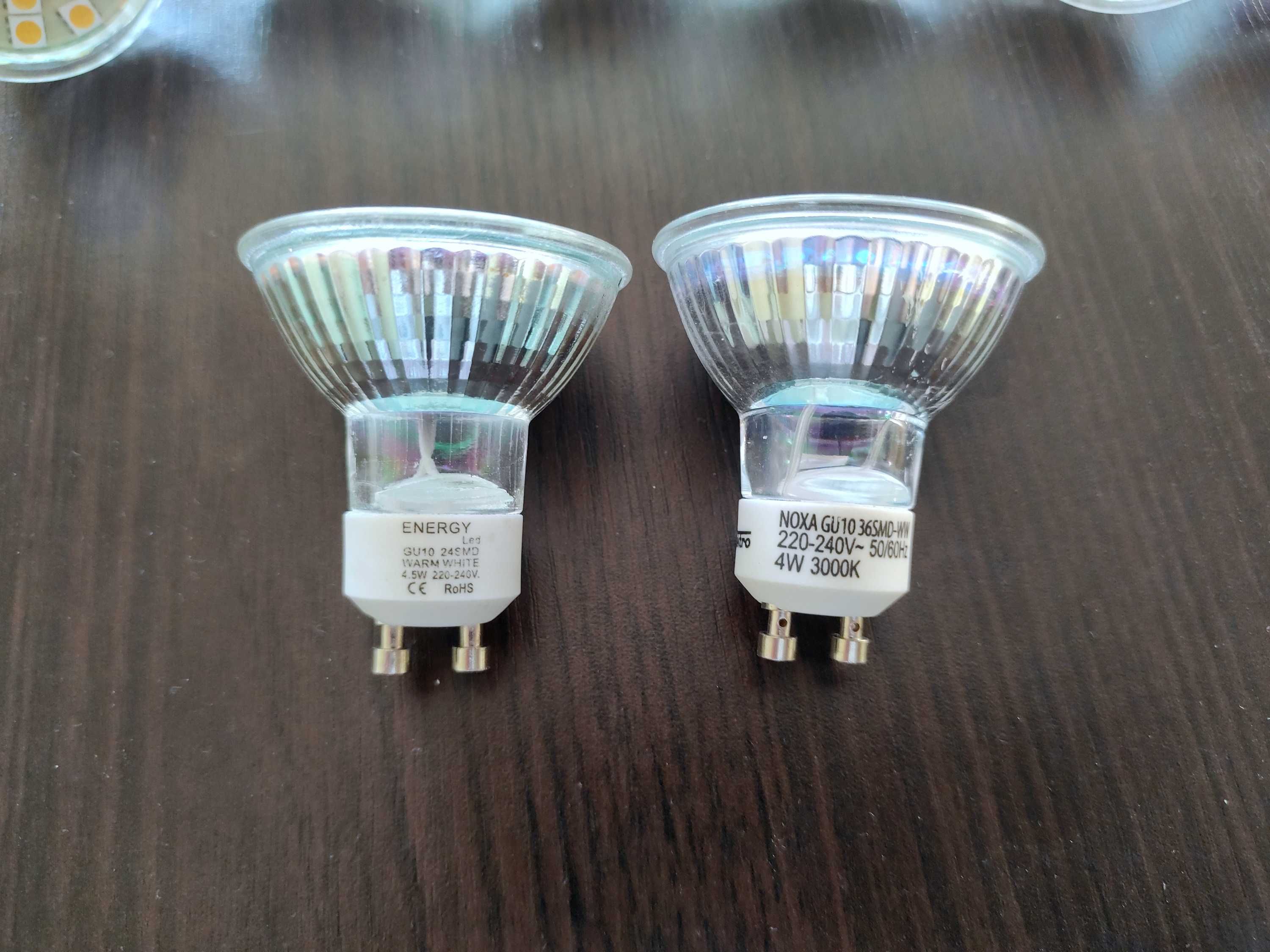 Zestaw lamp żarówek LED PAR16 GU10 4,5W Energy 4W Noxa Warm White