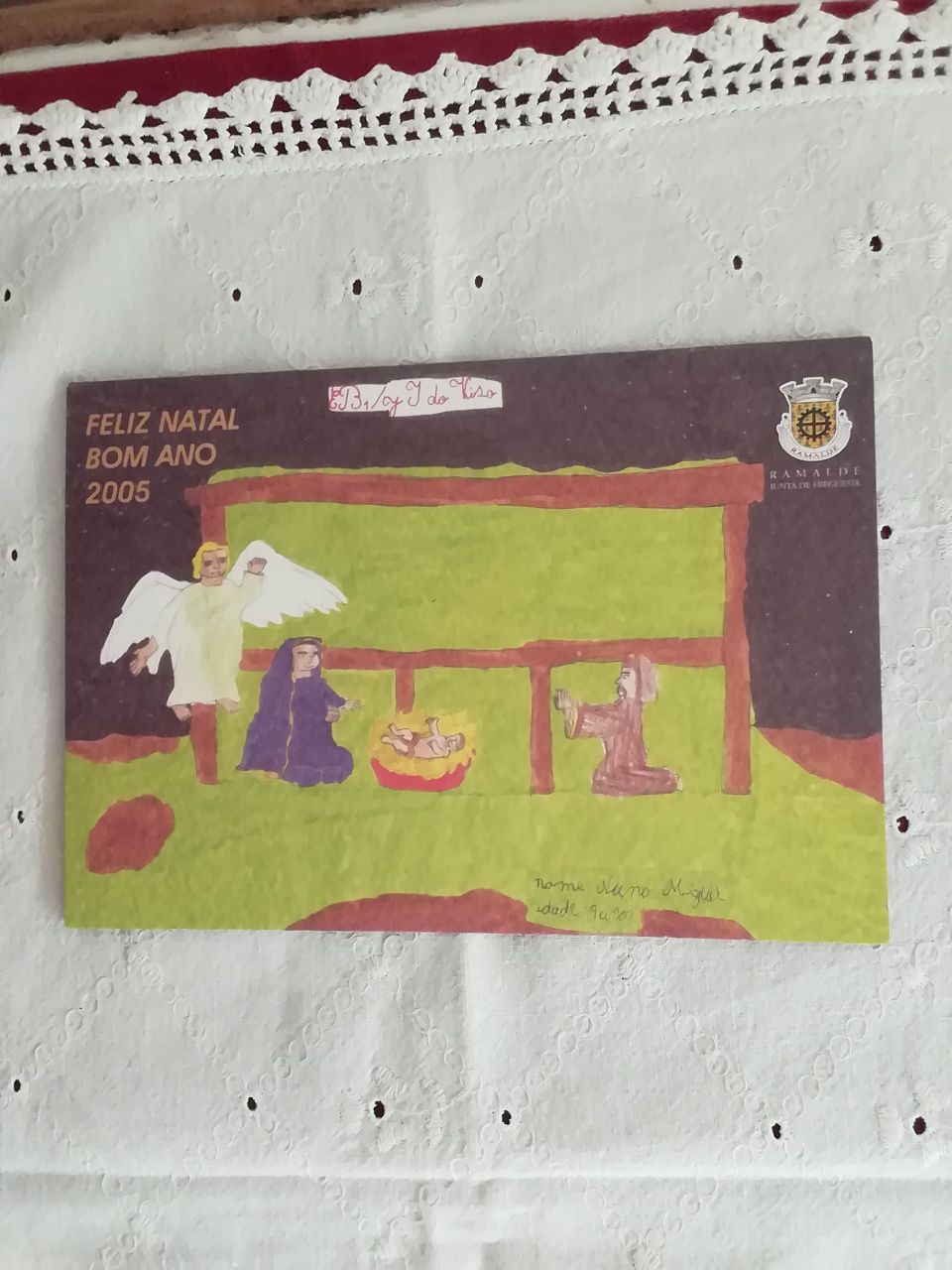 Postal de Natal de 2005, para coleção