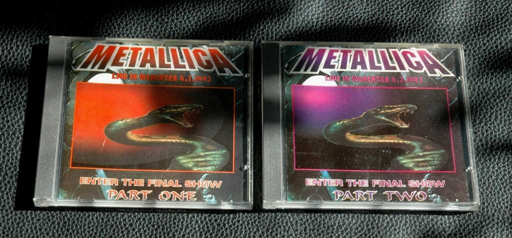 METALLICA - Enter The FInal Show Part I & II. 2xCD. 1993 Dead Dog.