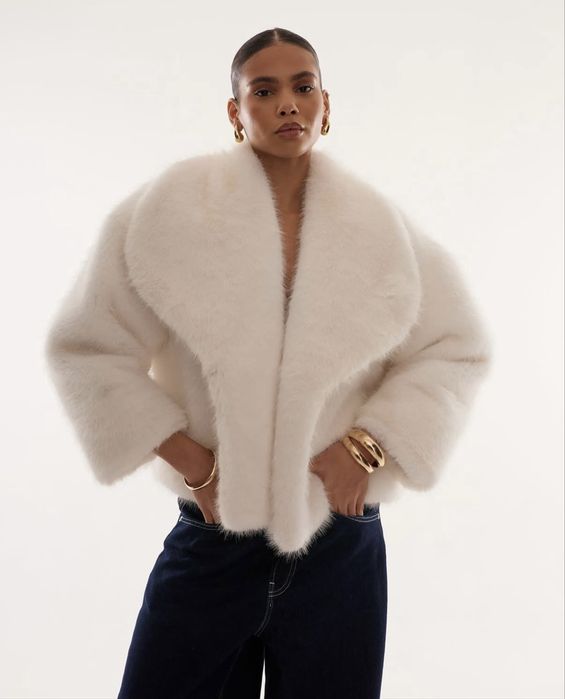 Twinssoul шуба біла