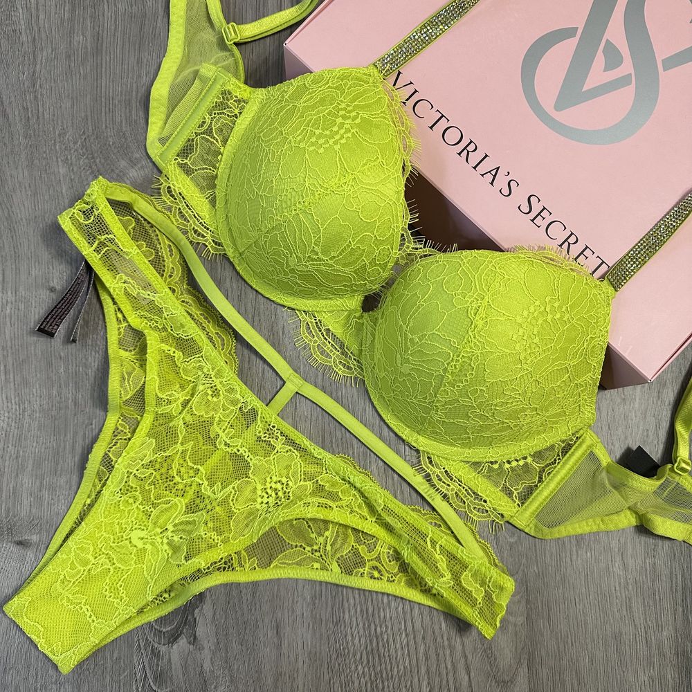 Комплект білизни люкс серії Victoria's Secret 34b+s вікторія сікрет