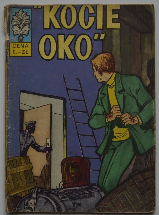 Kapitan Żbik Kocie oko wyd.I 1970
