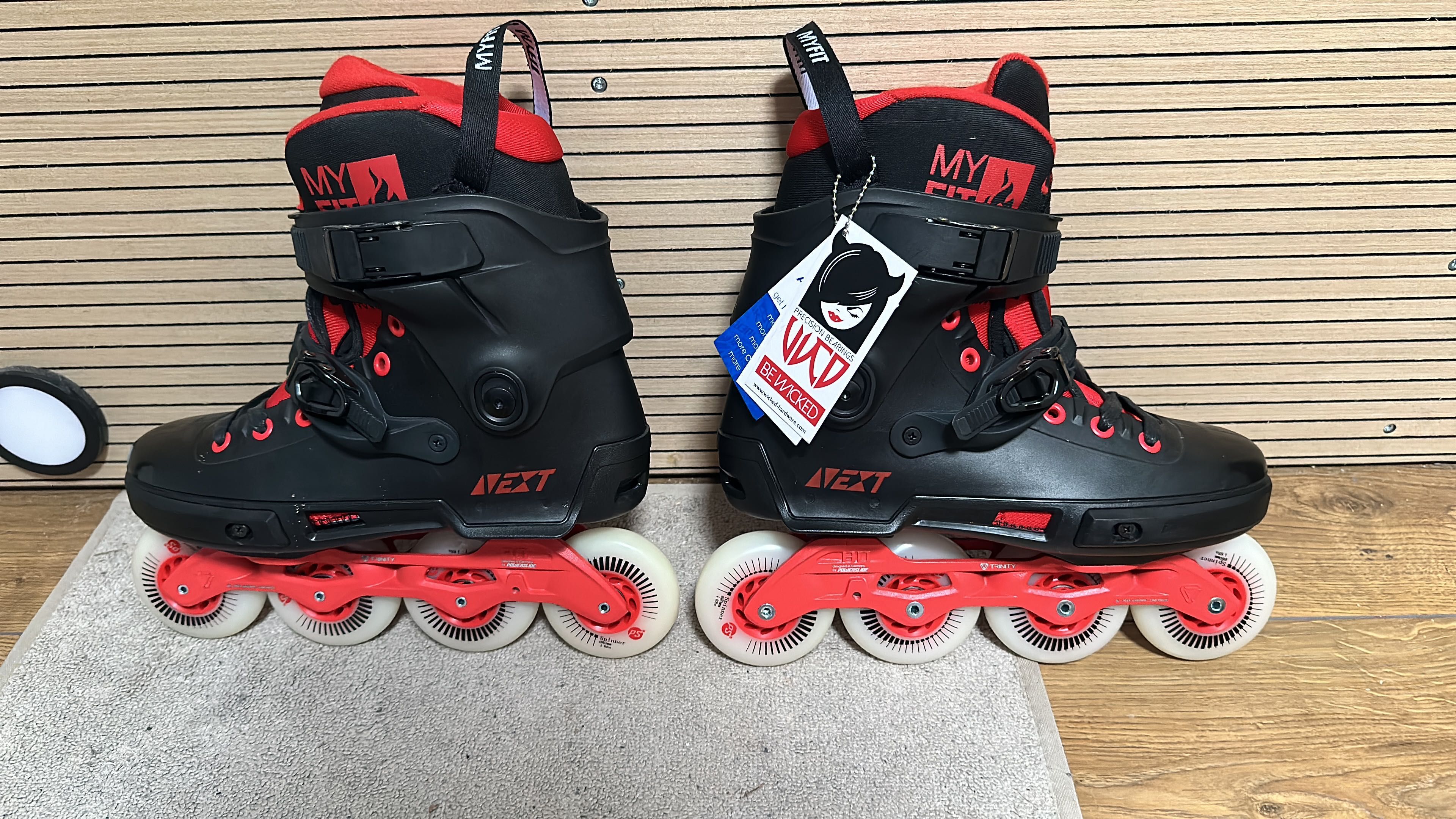 Powerslide Next 80 Inline Skates New!