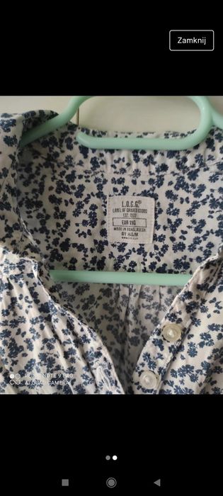 Koszula bluzka dla dziewczynki