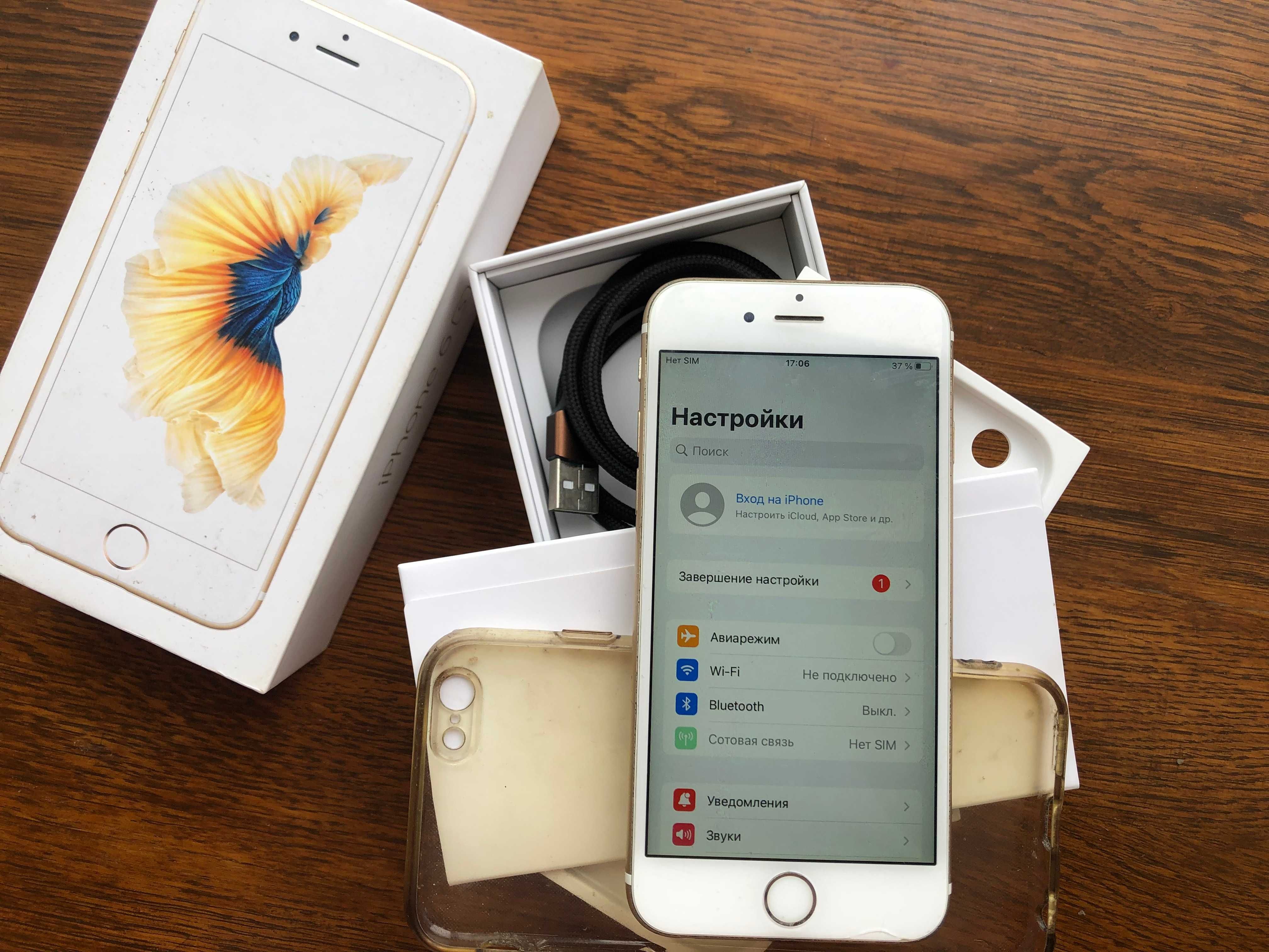 IPhone 6s 128 Gb Gold Neverlock оригинал Apple