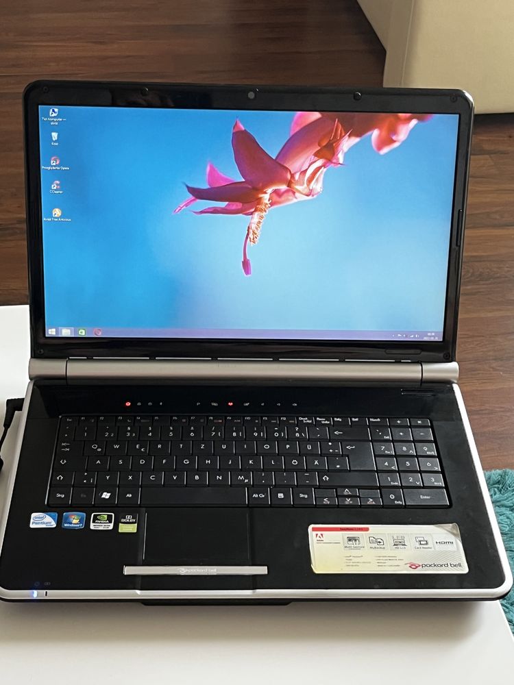 Packard Bell Easynote LJ65, 17.3 cala, dwa dyski, ram 4GB