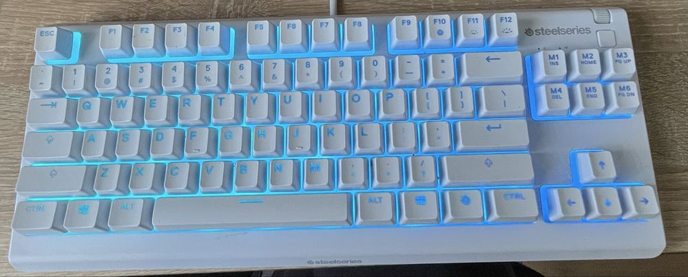 Klawiatura Steelseries Apex 3 TKL white