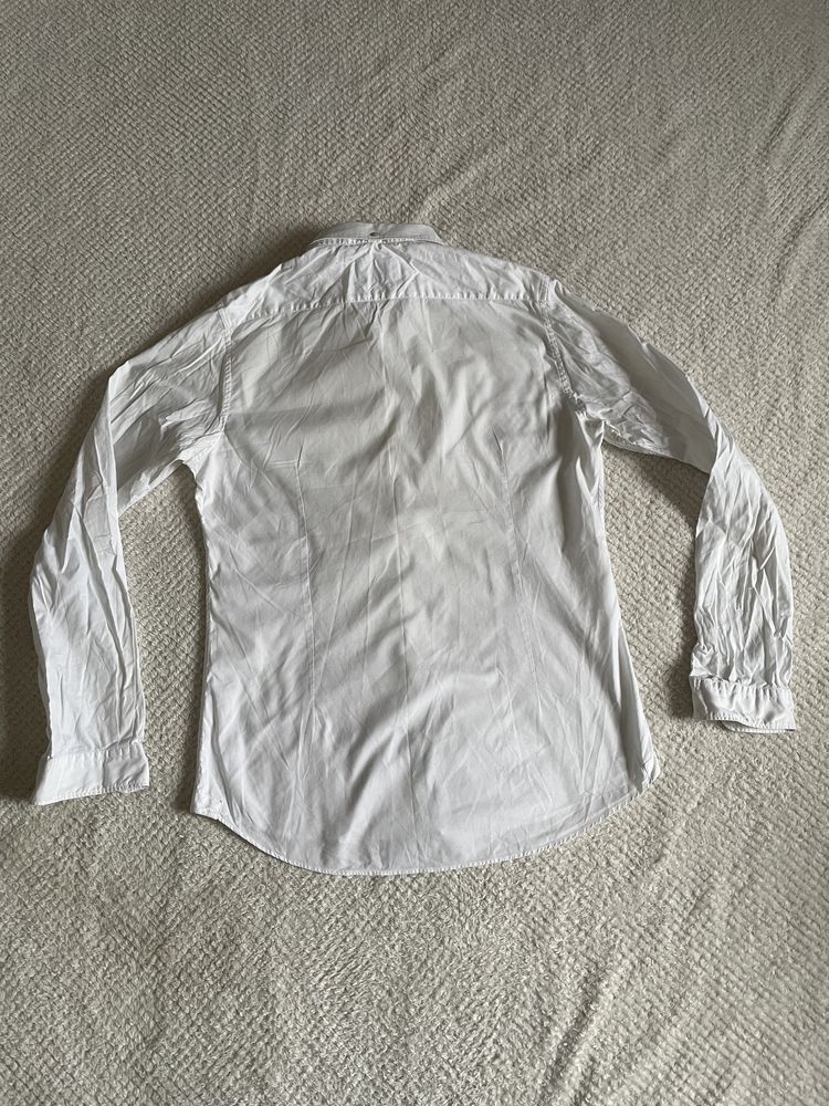 Biała męska koszula Robert Friedman XL