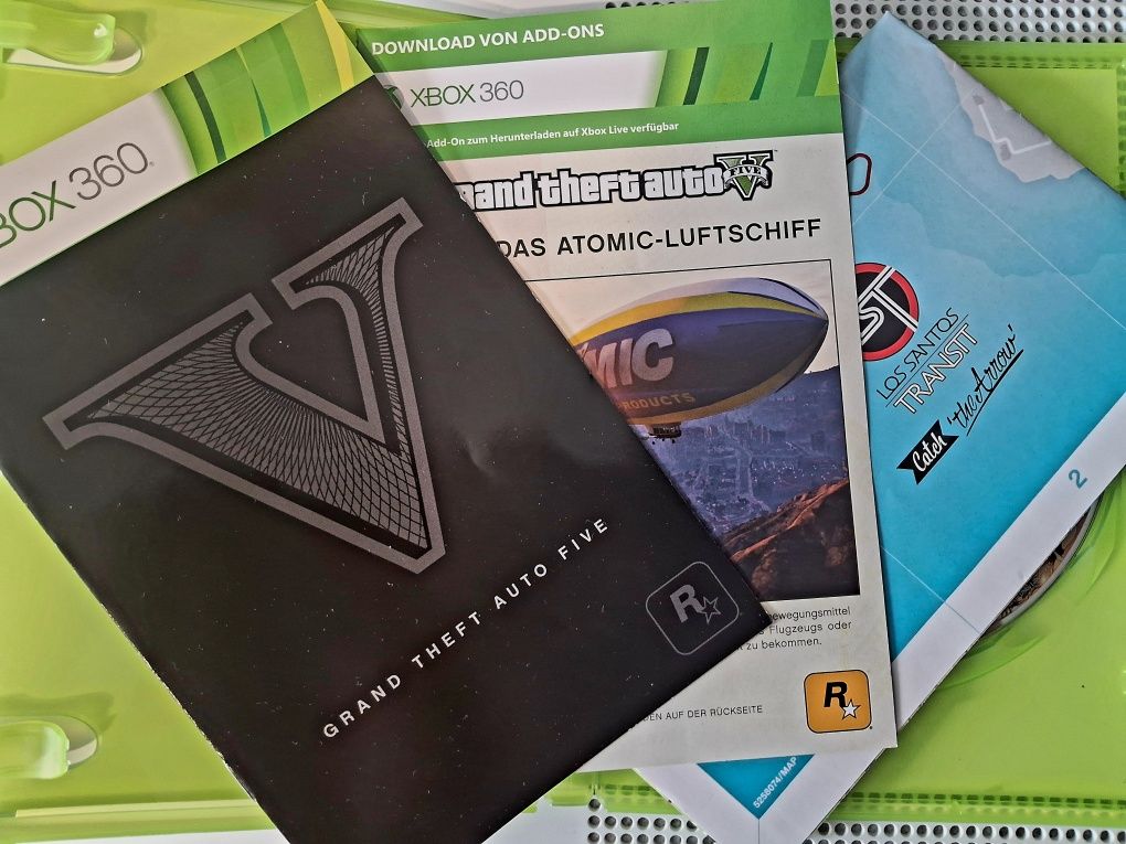 Диск GTA V (GTA 5) XBOX 360. Оригінал.