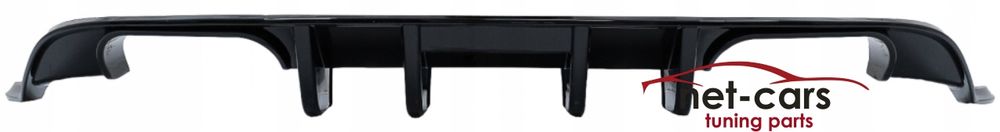 Dyfuzor dokładka zderzaka tył VW GOLF 7.5 17- HB R-line czarny połysk