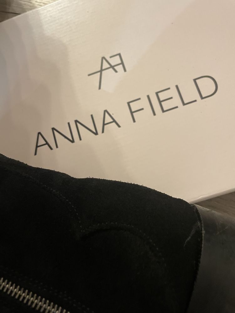 Czarne botki wiosenne Anna Field rozmiar 37