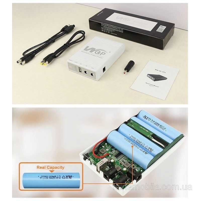 Источник бесперебойного питания ИБП WGP UPS-103A для роутера