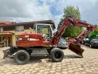 Liebherr koparka kołowa A311 + głowica ROTOTILT, dzielony pług , 13 ton