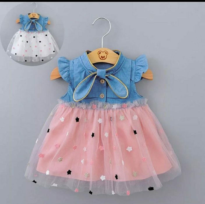 Vestido de bebé lindíssimo (NOVOS)