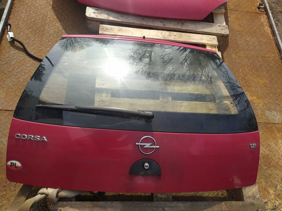 opel corsa c maska błotnik zderzak klapa lampa przód y573