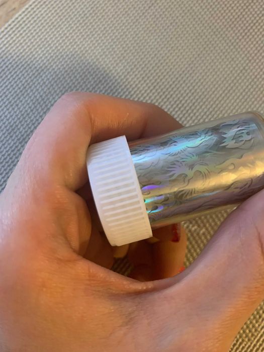 Folia transferowa do paznokci błyszcząca ogniste wzorki